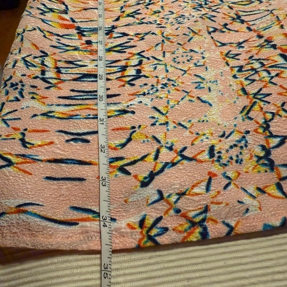 Cooper & Ella Pink and Blue Sheath Mini Dress - Picture 5 of 9